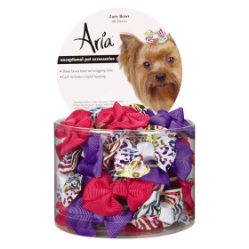 AR Zoey Bows Canister 48pc