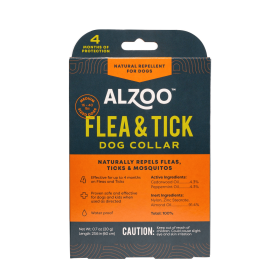 ALZOO Plant-Based Flea & Tick Collar Medium Dog