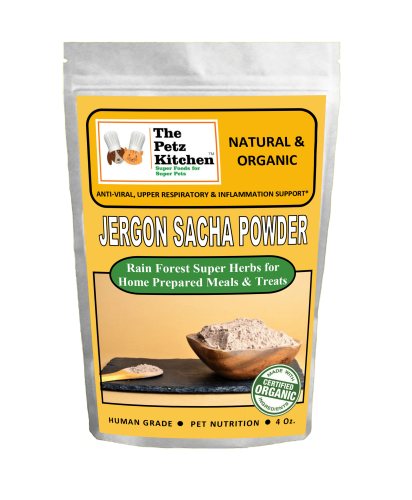 Jergon Sacha Powder - Anti-Viral, Upper Respiratory & Inflammation Support* The Petz Kitchen