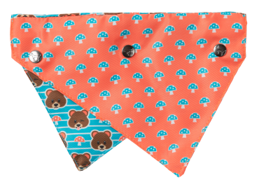Fuzzyard Bandana (Color: Fuzz Bear, size: M-L)