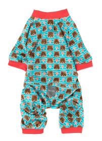 FuzzYard Pajamas (Color: Fuzz Bear, size: 1)