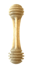 SP Honey Bone Ultra Durable Nylon Dog Chew Toy for Aggressive Chewers (Color: Brown, size: large)